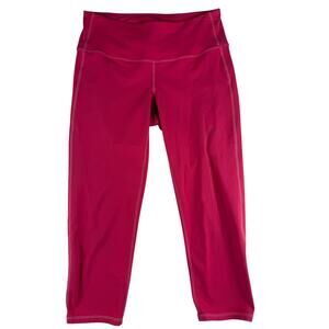 Athleta Pink Capri Leggings - Perfect for Your Active Lifestyle!
